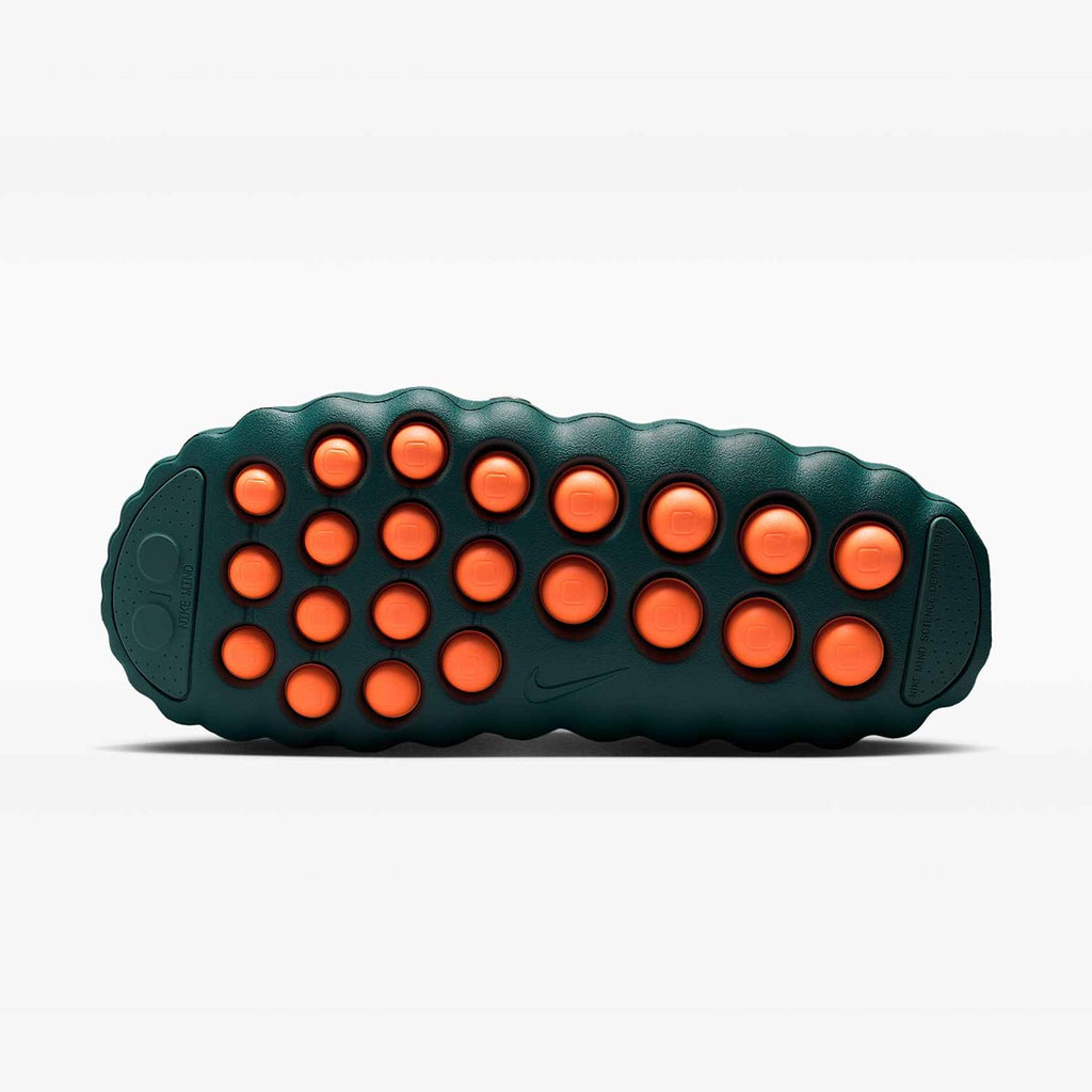 Nike Mind 001 Men's Pregame Mules – Green – Cushioned Sensory Slides